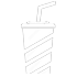 drinks icon white
